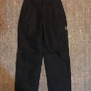 Men's Classic Black Cargo Pants